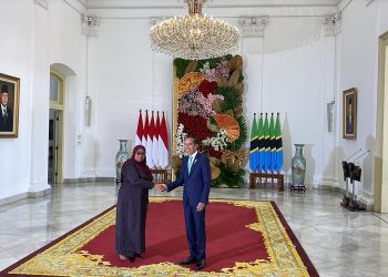 Kunjungan Kenegaraan Presiden Tanzania di Istana Bogor