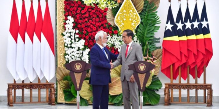 Presiden Jokowi dan PM Timor-Leste, Xanana Gusmao, Kolaborasi Selesaikan Perundingan Batas Negara