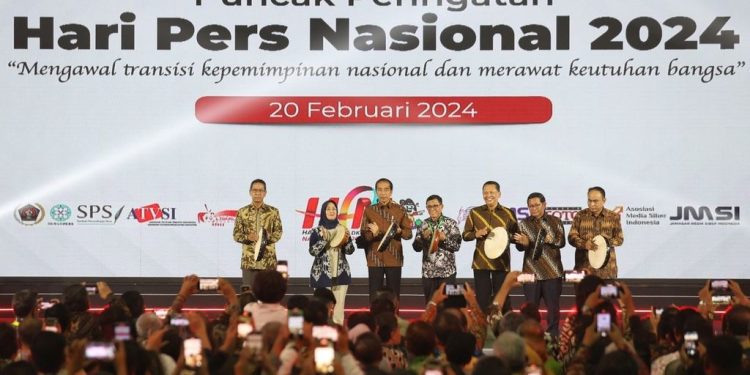 Prestasi dan Harapan: Presiden Jokowi pada Peringatan Hari Pers Nasional 2024