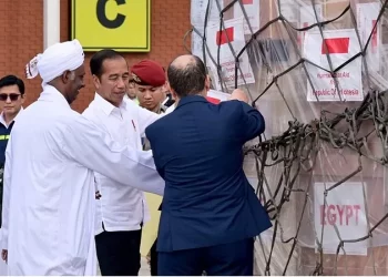 Presiden Jokowi Lepas Pengiriman Bantuan Kemanusiaan Untuk Palestina dan Sudan
