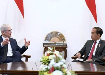 Presiden Jokowi dan Tim Cook Bahas Rencana Strategis Apple di Indonesia