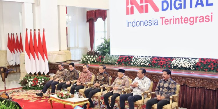 Presiden Jokowi Resmikan Govtech Indonesia Bernama INA Digital