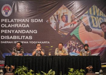 Kemenpora Laksanakan Pelatihan untuk Tingkat Kualitas SDM Olahraga Penyandang Disabilitas