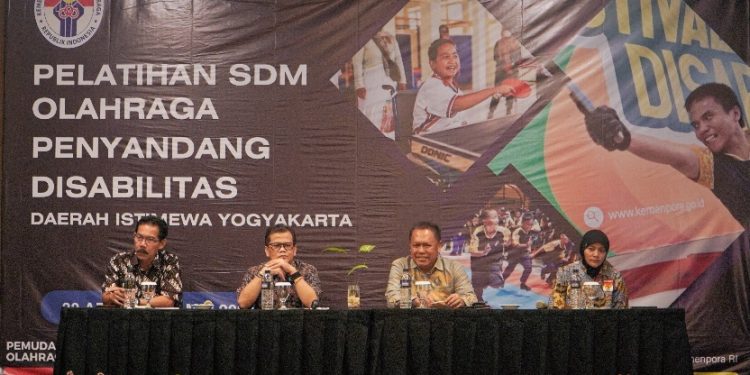 Kemenpora Laksanakan Pelatihan untuk Tingkat Kualitas SDM Olahraga Penyandang Disabilitas