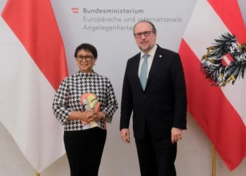 Menlu Retno Dorong Austria Akui Palestina dan Apresiasi Dukungan Kemanusiaan