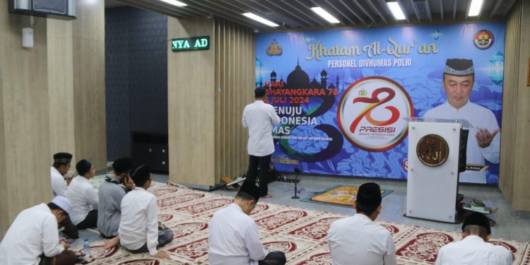 Merayakan Kedermawanan dan Semangat Bhayangkara: Khataman Al-Quran dan Harapan Besar dalam Peringatan Ke-78 HUT Bhayangkara