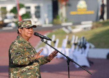 Serba Serbi Momen Prabowo dan Menteri Retret Akmil