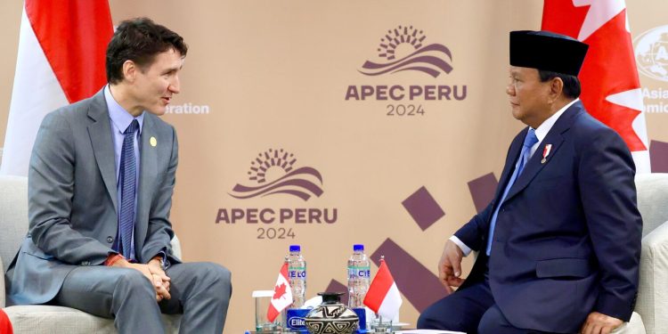 Presiden Prabowo Subianto dan PM Justin Trudeau Perkuat Kerja Sama Indonesia-Kanada di APEC 2024