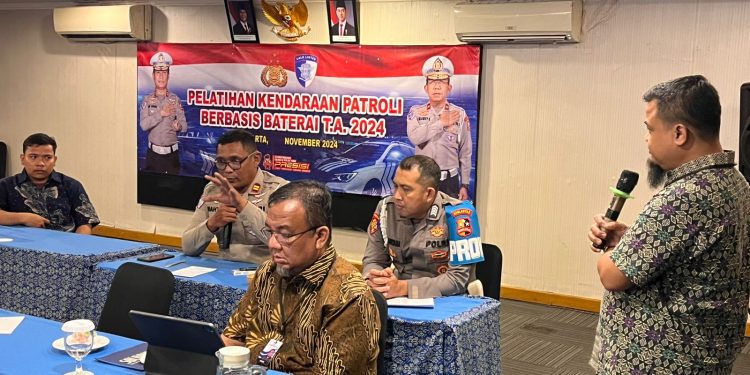 Korlantas Polri Mulai Langkah Hijau: Pelatihan Kendaraan Patroli Berbasis Baterai 2024