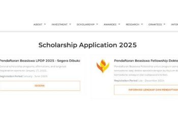 Pendaftaran Beasiswa LPDP Tahap 1 2025 Dibuka, Ini Informasi Lengkapnya