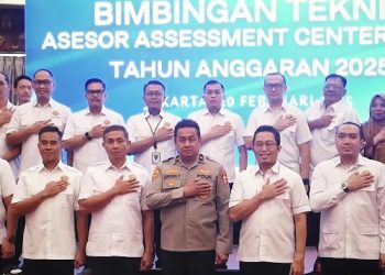 Karobinkar SSDM Polri Dorong Profesionalisme Asesor dalam Bimbingan Teknis Assessment Center 2025