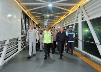 Jelang Puncak Mudik, Kakorlantas dan Menhub Cek Kesiapan Pelabuhan Merak