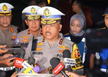 Kakorlantas Tinjau KM 71 Tol Cikatama: Persiapan One Way Nasional Mudik Lebaran