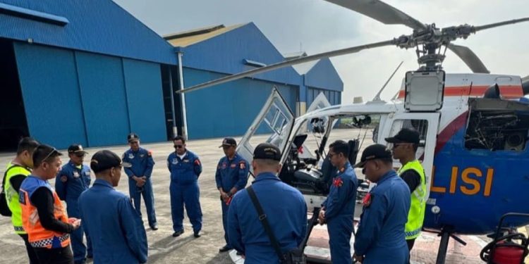 Ambulans Udara Polri Siap Evakuasi Korban Kecelakaan Selama Mudik Lebaran 2025