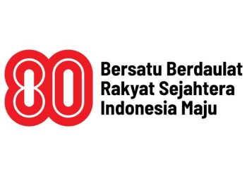 Logo Resmi HUT ke-80 RI
