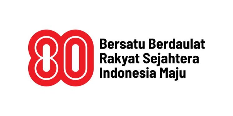 Logo Resmi HUT ke-80 RI