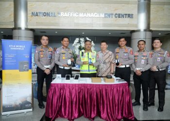Kakorlantas Polri Dorong Penegakan Hukum Transparan Dengan Ratusan Perangkat ETLE Handheld Baru