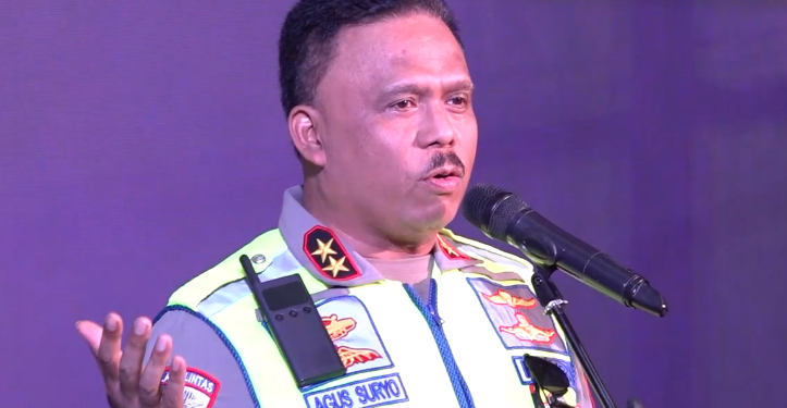 Kakorlantas Polri Hadiri Peresmian Showroom Pertama Lepas di Dunia