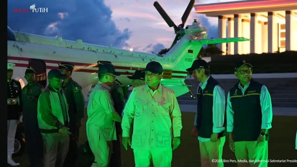 Kunjungan Perdana Presiden Prabowo ke IKN Usai Resmikan Kilang Balikpapan