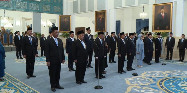 Presiden Prabowo Lantik Anggota Dewan Energi Nasional 2026-2030