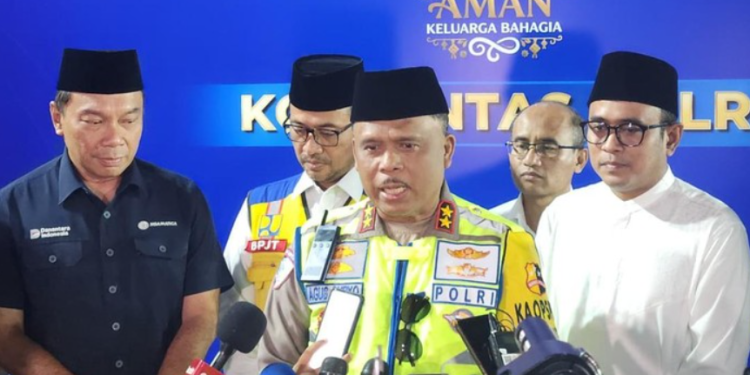 Jelang Operasi Ketupat 2026, Kakorlantas dan Menhub Gelar Doa Bersama di KM 29