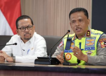 Kakorlantas Dampingi Wakapolri, Tegaskan Operasi Ketupat 2026 Fokus pada Kemanusiaan