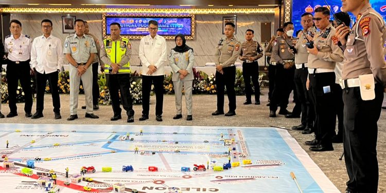 Kakorlantas Polri Irjen Agus Suryonugroho Gelar TFG Operasi Ketupat 2026