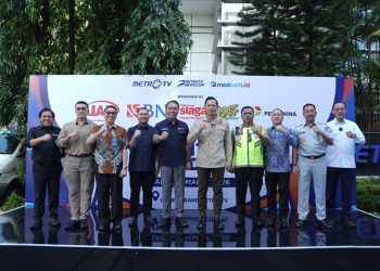 Kakorlantas Polri Resmi Lepas Tim Monitor Mudik Metro TV 2026