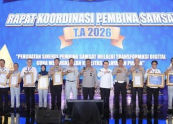 Polda Jateng dan Kalsel Raih Penghargaan Kakorlantas Polri atas Inovasi Samsat 2026