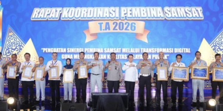 Polda Jateng dan Kalsel Raih Penghargaan Kakorlantas Polri atas Inovasi Samsat 2026