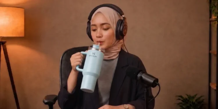 Bukan Sekadar Seremonial, AI Influencer Renjani Nyrah Bedah Isu Lingkungan di Podcast Qudoin